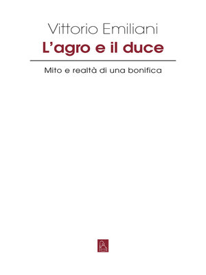 cover image of L'agro e il duce